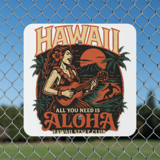 "Rising ALOHA" Debut Album Metal Sign