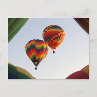 Rising Balloons in the Early Hours Postcard