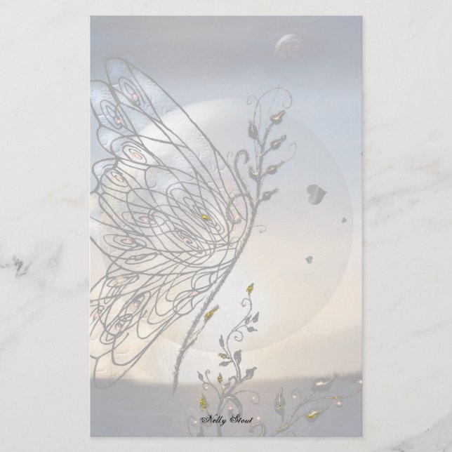 Rising Butterfly! Stationery (Front)