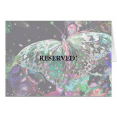 Rising Butterfly Table Card! (Front Horizontal)