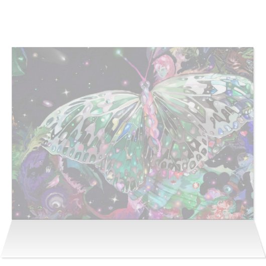 Rising Butterfly Table Card! (Inside Horizontal (Top))