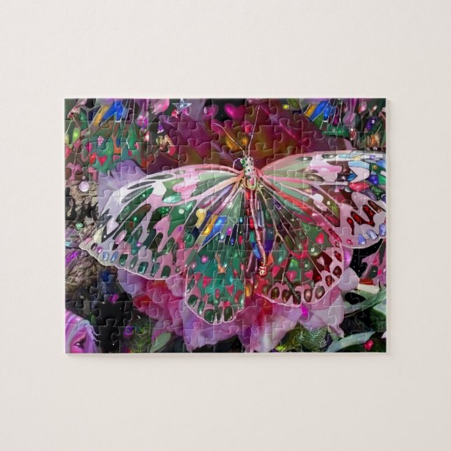 Rising Dawn Butterfly Jigsaw Puzzle (Horizontal)