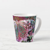 Rising Dawn Butterfly Latte Mug (Right Angle)