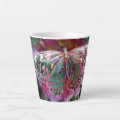 Rising Dawn Butterfly Latte Mug (Front)