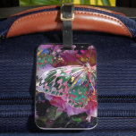 Rising Dawn Butterfly Luggage Tag<br><div class="desc">Original digital art,  glorious butterfly rising,  ****One of my original pieces selected for the '10th Annual Collage Digital and Mixed Media International Online Juried Art Exhibitions' 2008. Thank you 'Upstream People Gallery'.</div>