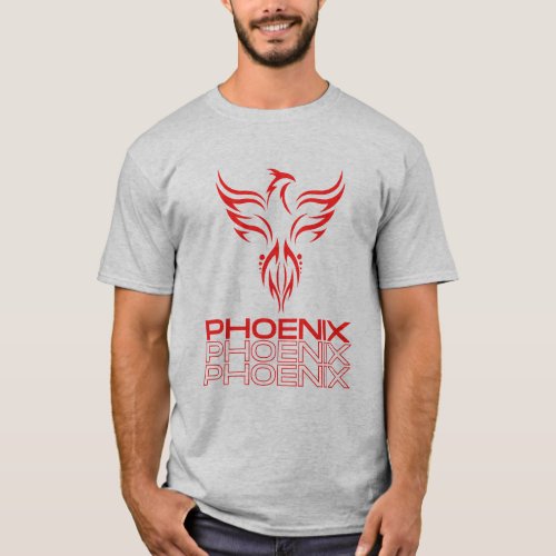 Rising from Ashes Phoenix Reborn T_Shirt