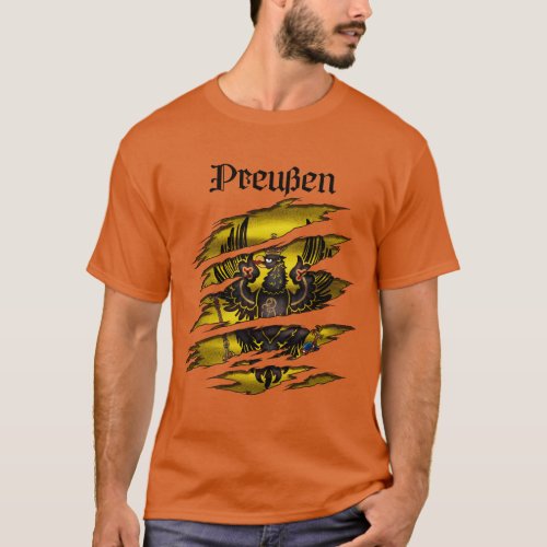 Rising from History Exploring the Flag of Prussia T_Shirt