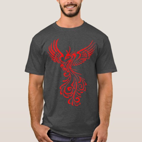 Rising From The Ashes Phoenix Tattoo Design  2 T_Shirt