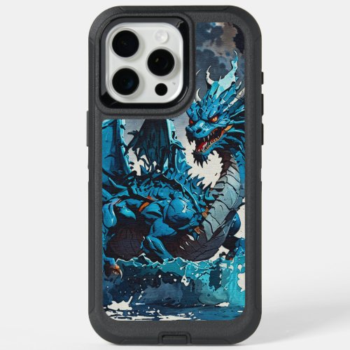 Rising from the Oceans_Dragon Artwork iPhone 15 Pro Max Case