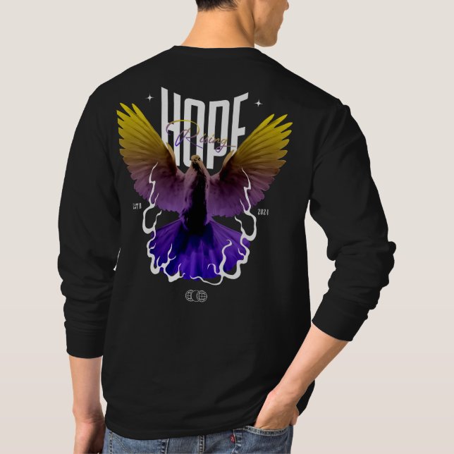 Rising Hope Modern Streetwear T-Shirt (Back)