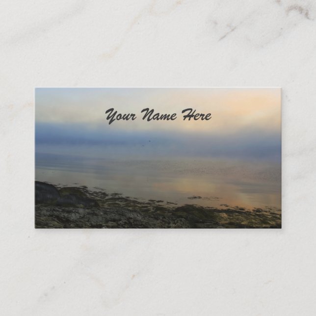 Rising Mist Business Card (Front)