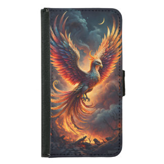 Rising Phoenix Samsung Galaxy S5 Wallet Case