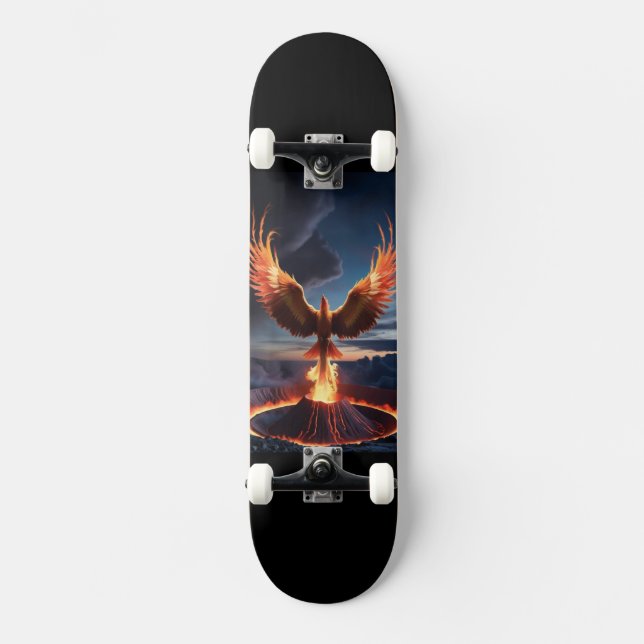 Rising Phoenix  Skateboard (Front)
