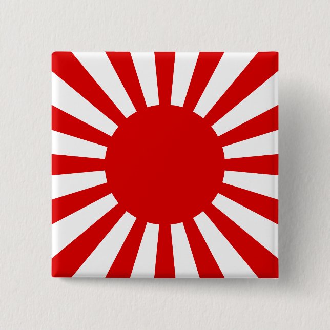 Rising Sun Button (Front)