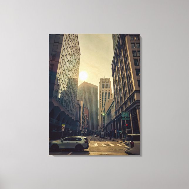 Rising Sun Canvas Print (Front)