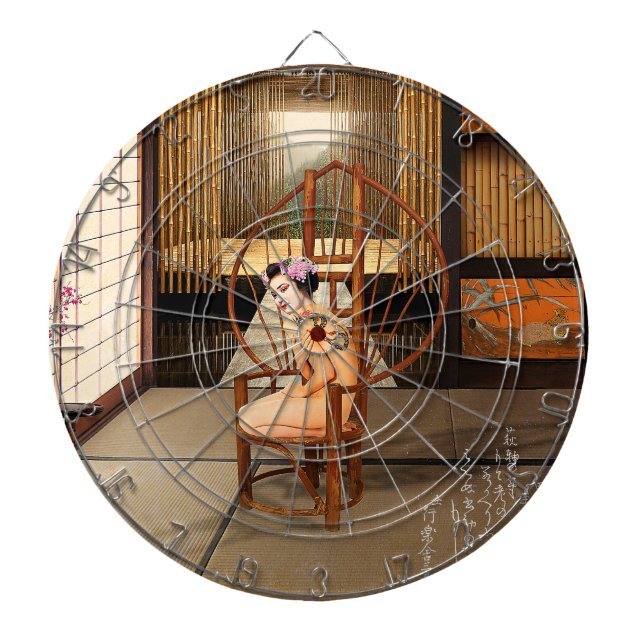 Rising Sun Dart Board (Front)
