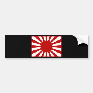 Rising Sun Flag 3 Bumper Sticker