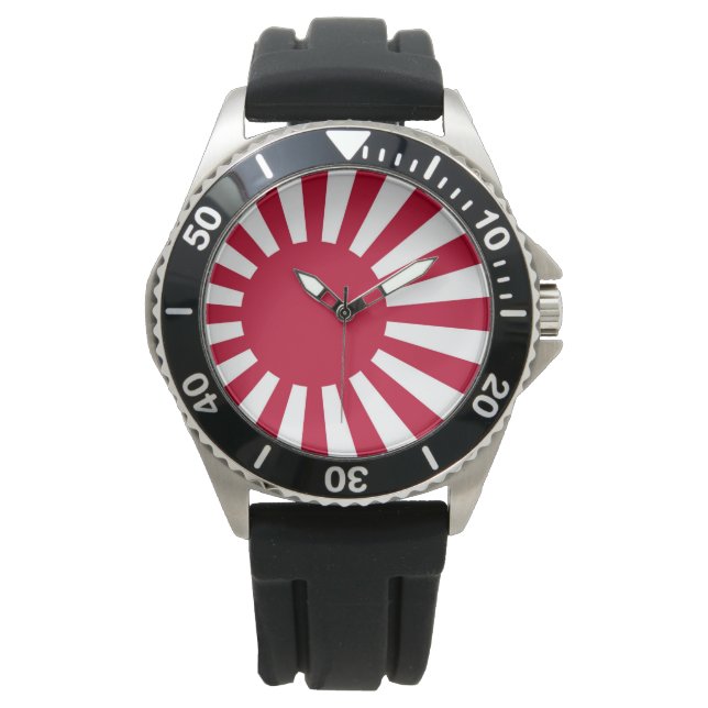 Rising sun flag watch (Front)