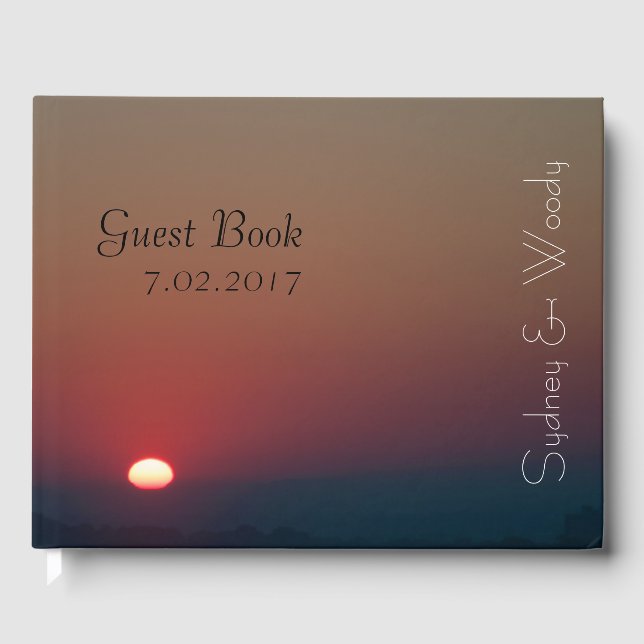 Rising Sun Guest Book (Front)