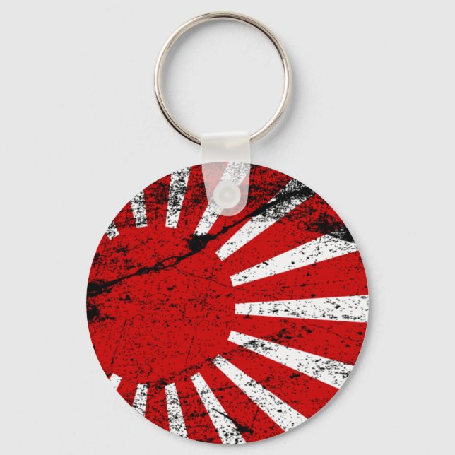 Rising Sun Keychain (Front)
