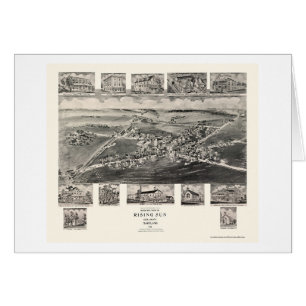 Rising Sun, MD Panoramic Map - 1907