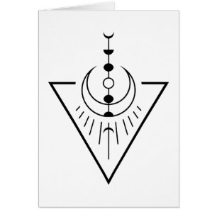 rising sun moon phases cards