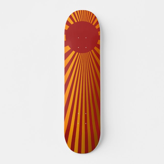 Rising Sun Skateboard Deck (Front)