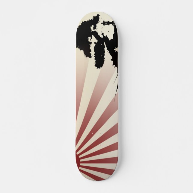 Rising Sun Skateboard Deck (Front)