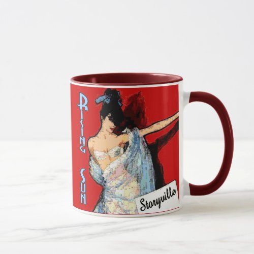 Rising Sun Storyville Brothel Mug