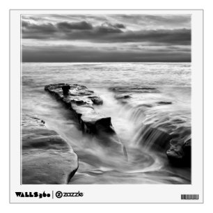 Rising Tide At The Beach Wall Decal