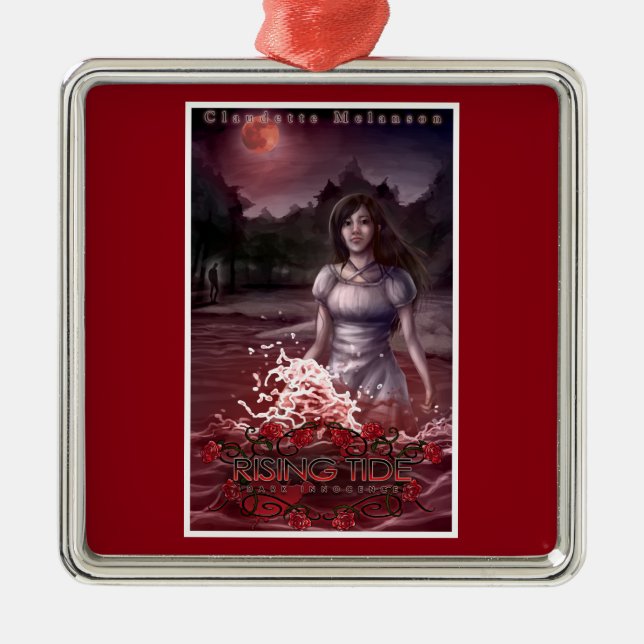 Rising Tide Cover Premium Square Ornament (Front)