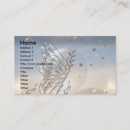 Rising Butterfly! Business Card Templates