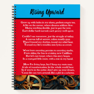 Rising Upward Poem Notebook