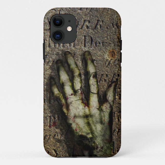 Rising Zombie Hand Case-Mate iPhone Case (Back)
