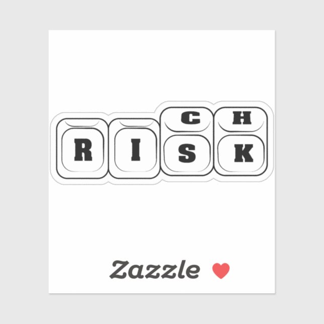 Risk or Rich Sticker (Sheet)