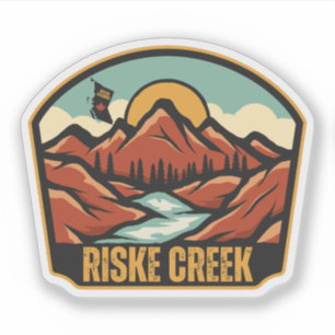 Riske Creek, British Columbia Sticker