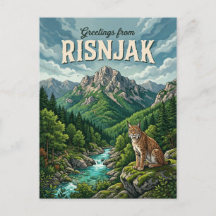 Risnjak National Park Croatia Postcard