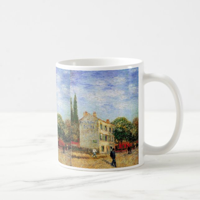 Rispal Restaurant at Asnieres by Vincent van Gogh Coffee Mug (Right)