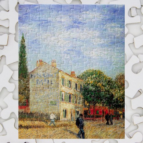 Rispal Restaurant at Asnieres by Vincent van Gogh Jigsaw Puzzle