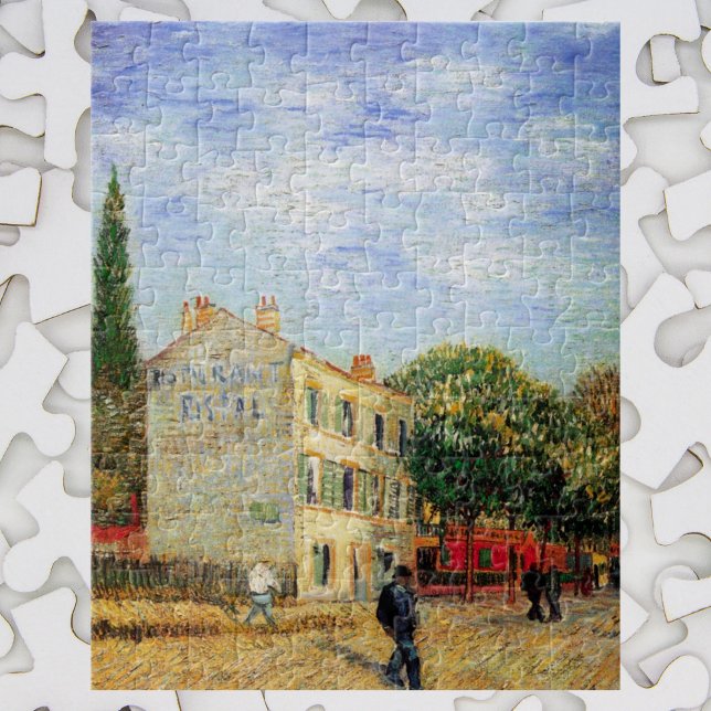 Rispal Restaurant at Asnieres by Vincent van Gogh Jigsaw Puzzle (Creator Uploaded)