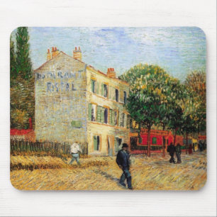 Rispal Restaurant at Asnieres by Vincent van Gogh Mouse Pad