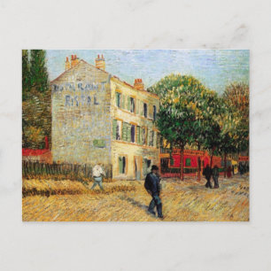 Rispal Restaurant at Asnieres by Vincent van Gogh Postcard
