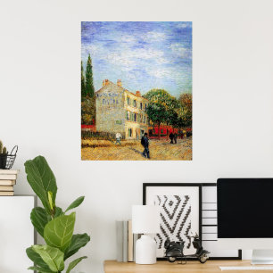 Rispal Restaurant at Asnieres by Vincent van Gogh Poster