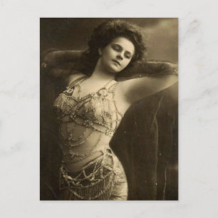 Risqué Vintage  photo Postcard