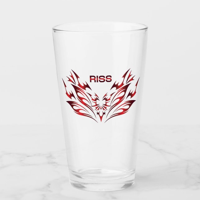 Riss Drinkware Glass (Front)