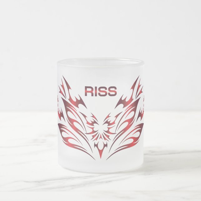 Riss Glass Mug (Center)