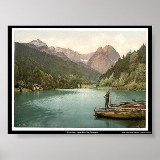 Rissersee,  Upper Bavaria, Germany Poster