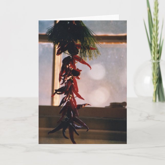 Ristra, holiday card (Front)