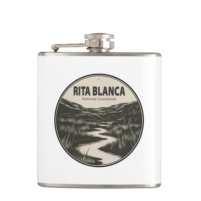 Rita Blanca National Grasslands Stream Flask (Front)