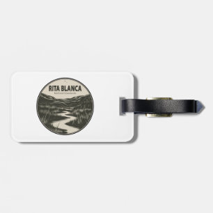 Rita Blanca National Grasslands Stream Luggage Tag